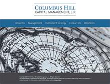 Tablet Screenshot of columbushill.com